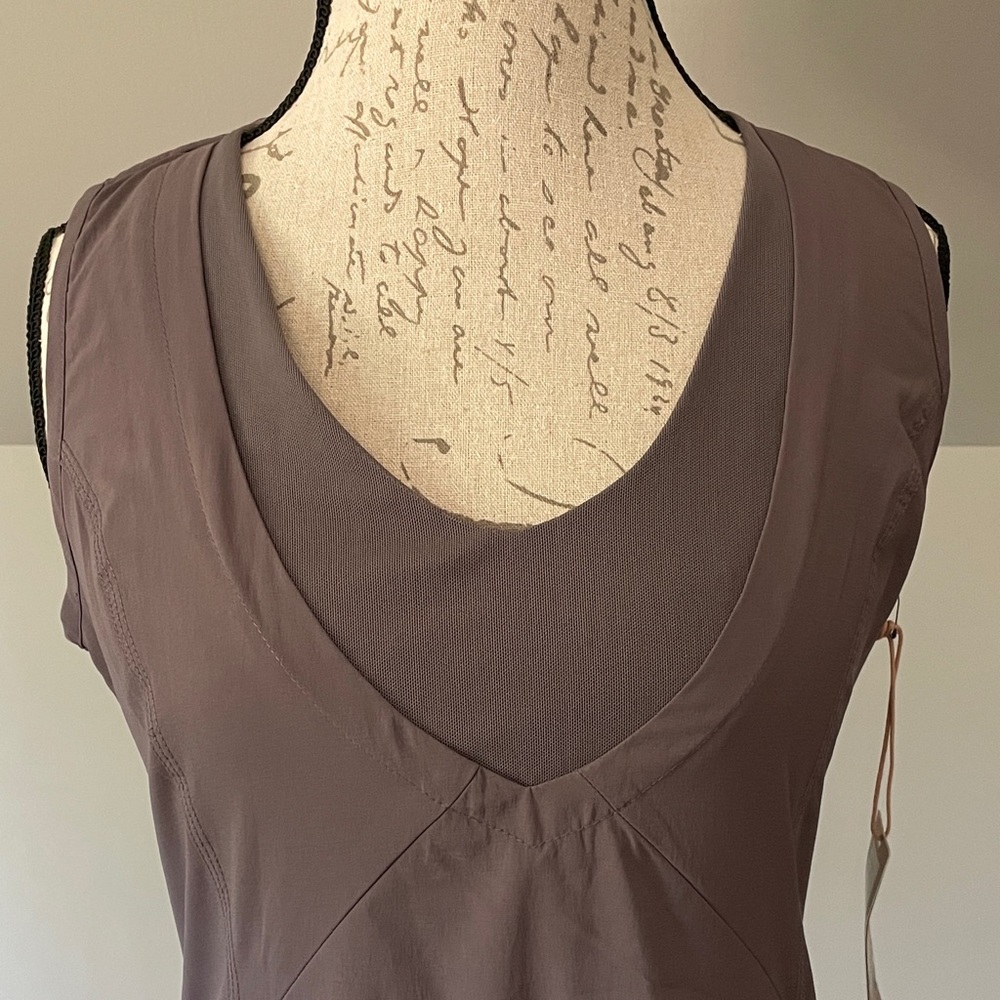 Indyeva Sleeveless Purple Dress - Picture 2 of 8